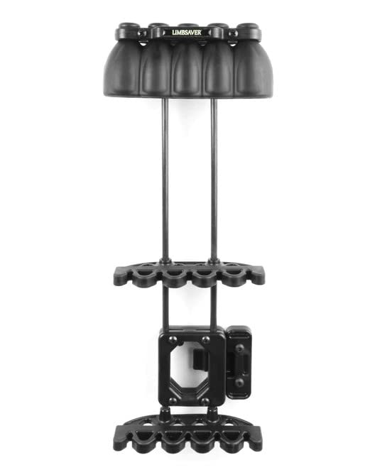 LimbSaver Silent Quiver for Bow Hunting, One Piece, Black