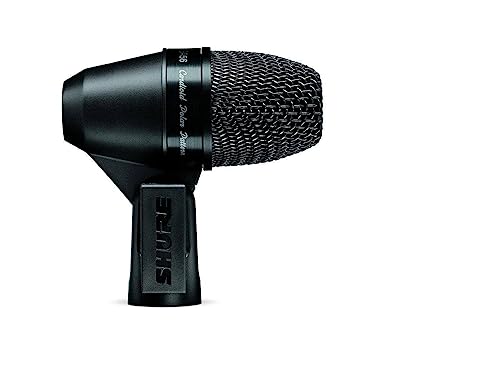 Shure PGA56 Dynamic Microphone - with Cardioid Pick-up Pattern,Swivel-Mount Dynamic Snare/Tom Microphone with AP56DM Drum Mount, No Cable (PGA56-LC)