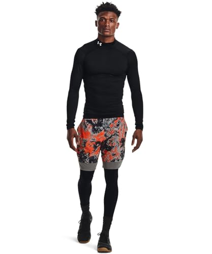 UA CG Armour Comp Mock Black/White