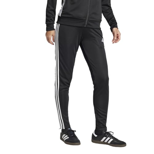 adidas Womens Tiro 25 Essentials Training Soccer Pants,Black/White,X-Large