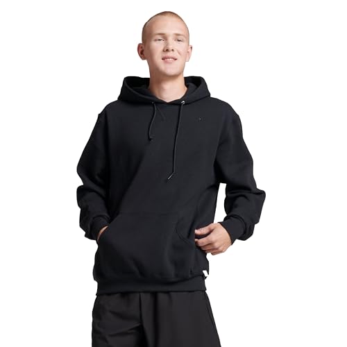 Russell Athletic Men's Dri Power Hooded Pullover Fleece Sweatshirt, Black, XX-Large
