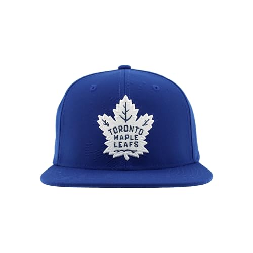 ZHATS Standard NHL Officially Licensed Adjustable Snapback Hat Flat Bill Z11 Icon Team Color