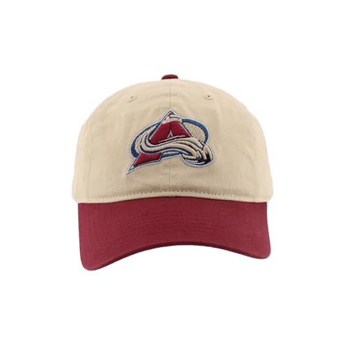 ZHATS Standard NHL Officially Licensed Adjustable Hat Scholarship Icon Stone