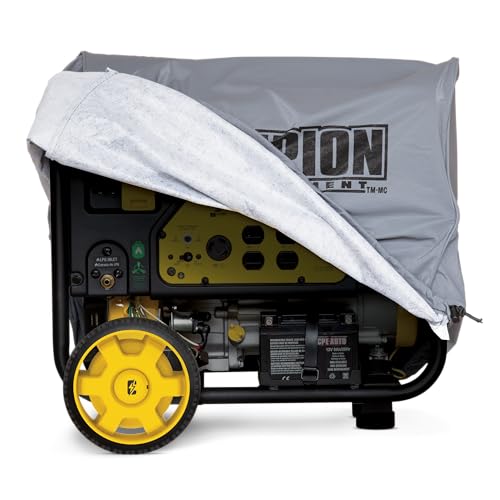 Champion Power Equipment Weather-Resistant Storage Cover for 2800-4750-Watt Portable Generators, Gray