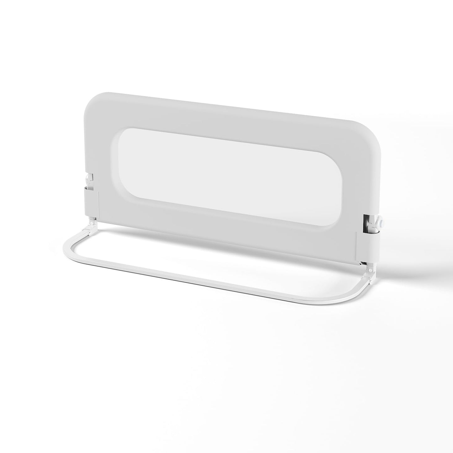 Baby Bed Rail Guard for Toddler - 32in Adjustable Heights, Swing Down Bed Rail, Extra Tall Child Safety Side Bed Rails for Kids - Foldable Toddler Bed Rail for Queen, King, Twin, Full Size Beds