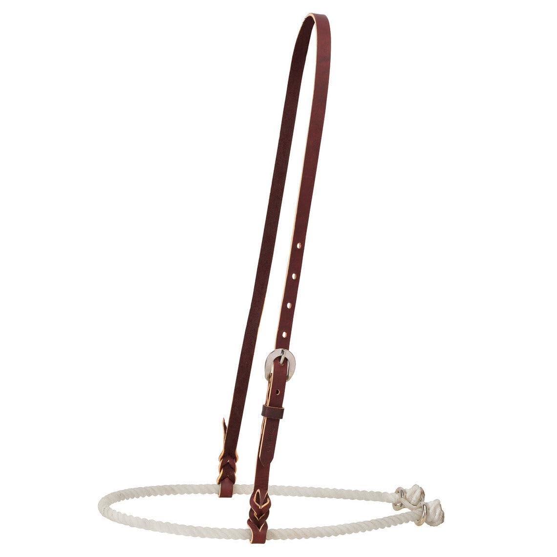 Weaver Leather Rope and Latigo Leather Noseband, 30-0698