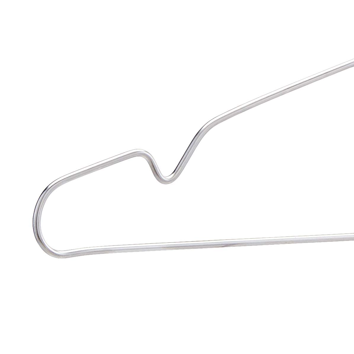 Amazon Basics Stainless Steel Clothes Hangers - 50-Pack