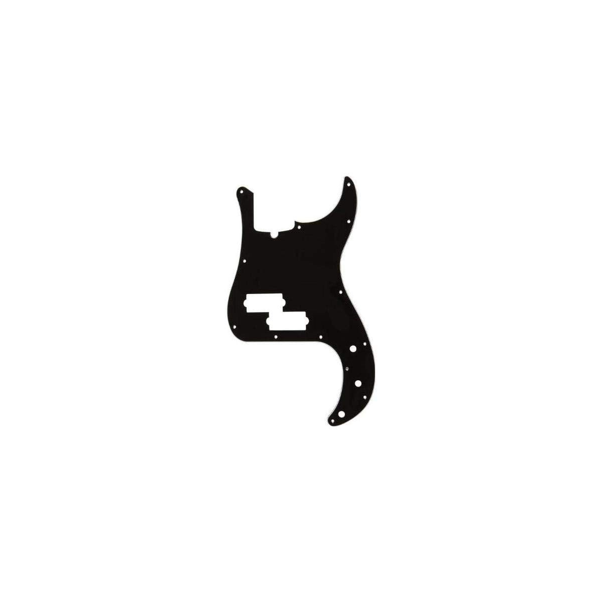 Fender 099-1352-000 Standard Precision Bass Pickguard,13 Hole, 3-Ply - Black