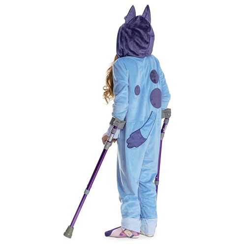 Bluey Costume for Kids, Official Adaptive Bluey Costume with Accessibility Features, Kids Size (4-6x)