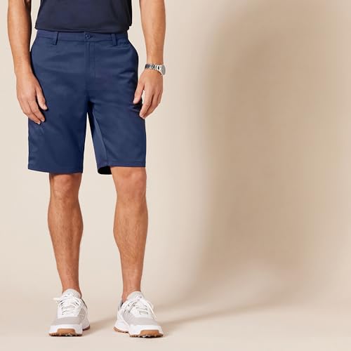 Amazon Essentials Men's 10 Classic-Fit Cargo Golf Short, Navy, 36