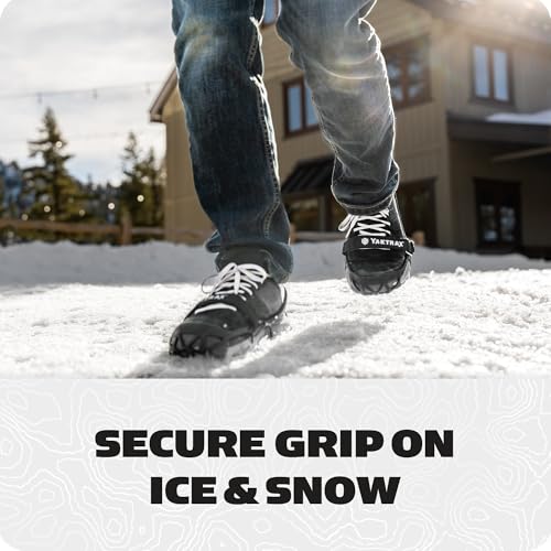 Yaktrax Pro Traction Cleats for Walking, Jogging, or Hiking on Snow and Ice, X-Large