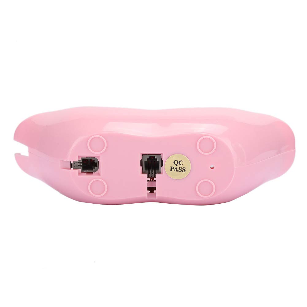 UPALDHOU Pink Lips Shape Desktop Landline Phone, European Style Home Telephone for Home Desk Telephone (Pink)