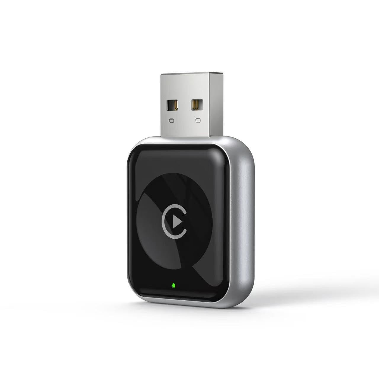 MoKo for Apple Carplay Wireless Adapter (2025 Upgraded), Fast Auto-Connect, No Latency, Plug & Play, Bluetooth 5.3 & WiFi 6, Mini Wireless Car Play Adapter Dongle for iPhone 6~16 and Cars 2015+