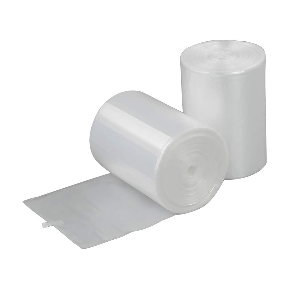Yarebest 13 Gallon Kitchen Garbage Bag, Clear Trash Bags, 180 Bags/2 Rolls