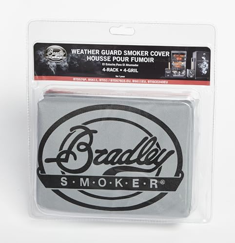 Bradley Smoker 990025 Waterproof Electric Smoker Cover For 4-Rack Digital Smoker, Gray