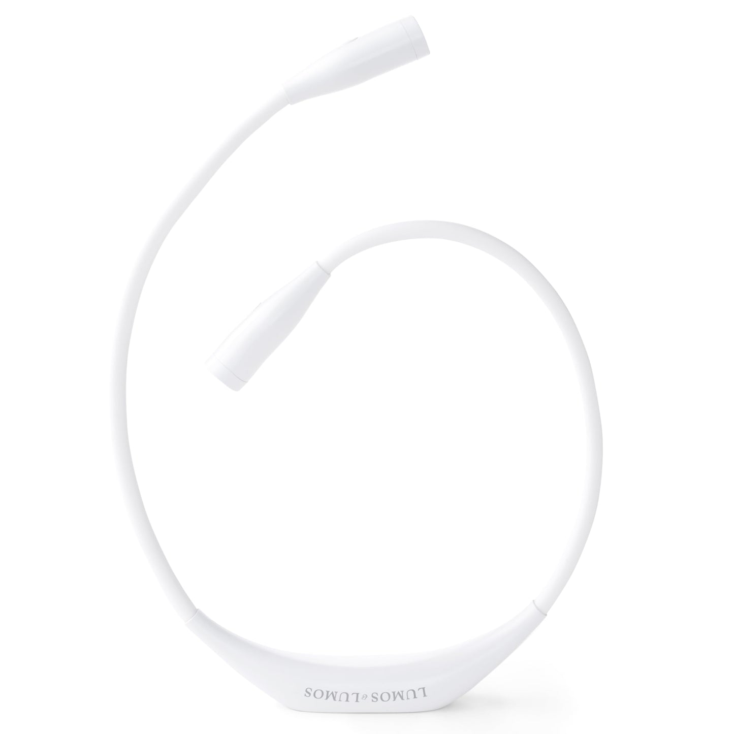 Lumos Knitting Light, Crafter Light Around Neck for Knitters and Crocheters, 3 Colors & Adjustable Brightness. Portable, Wearable, Rechargeable&Long Lasting (White)