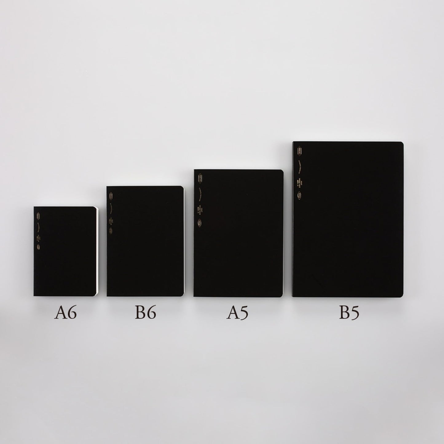 Nitoms S4103 STALOGY Notebook, A6, Squared, 365 Days Notebook, Black