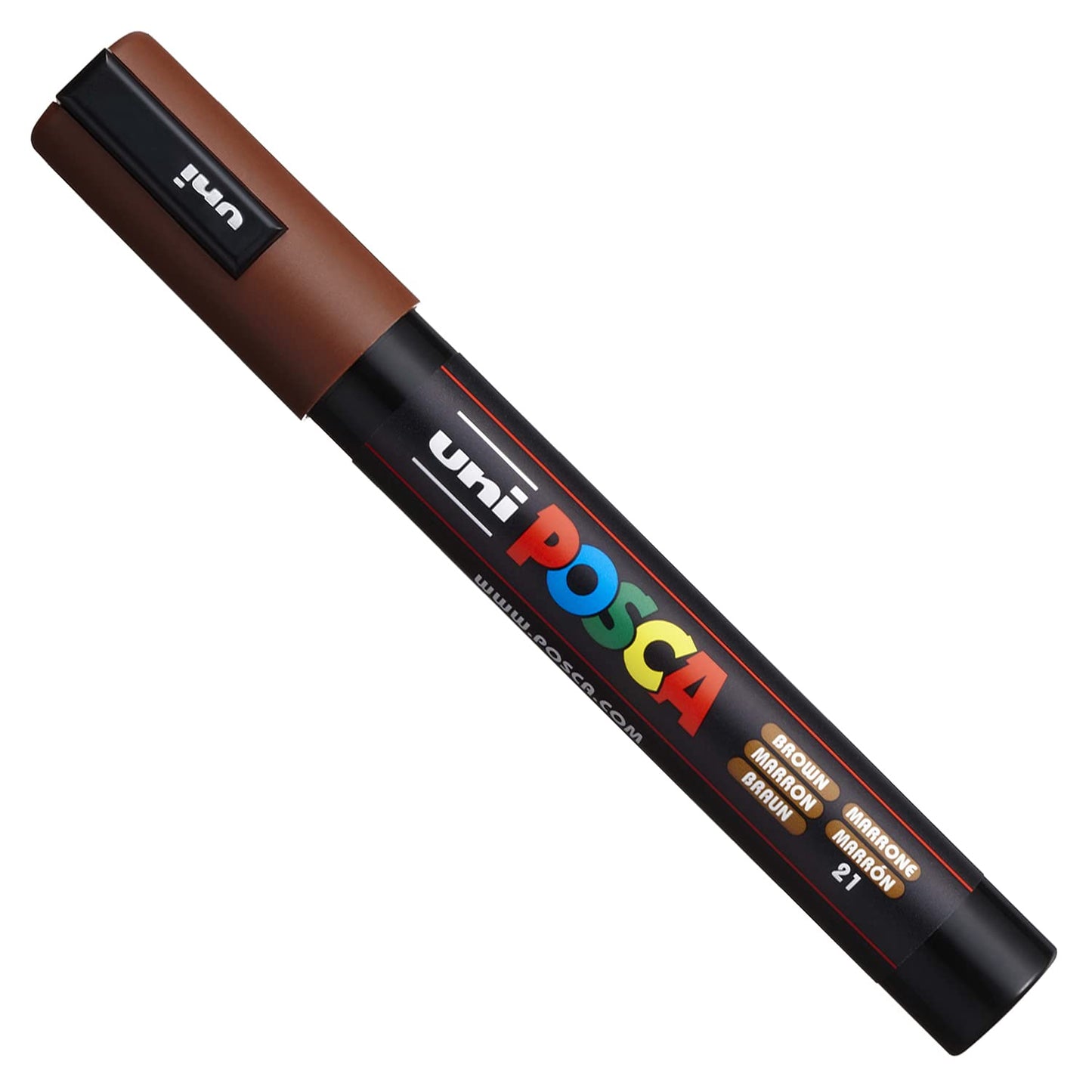 Posca - PC-5M Paint Marker Art Pens - 1.8-2.5mm Nib - Spectrum (A) Set of 8 Colours in Plastic Wallet