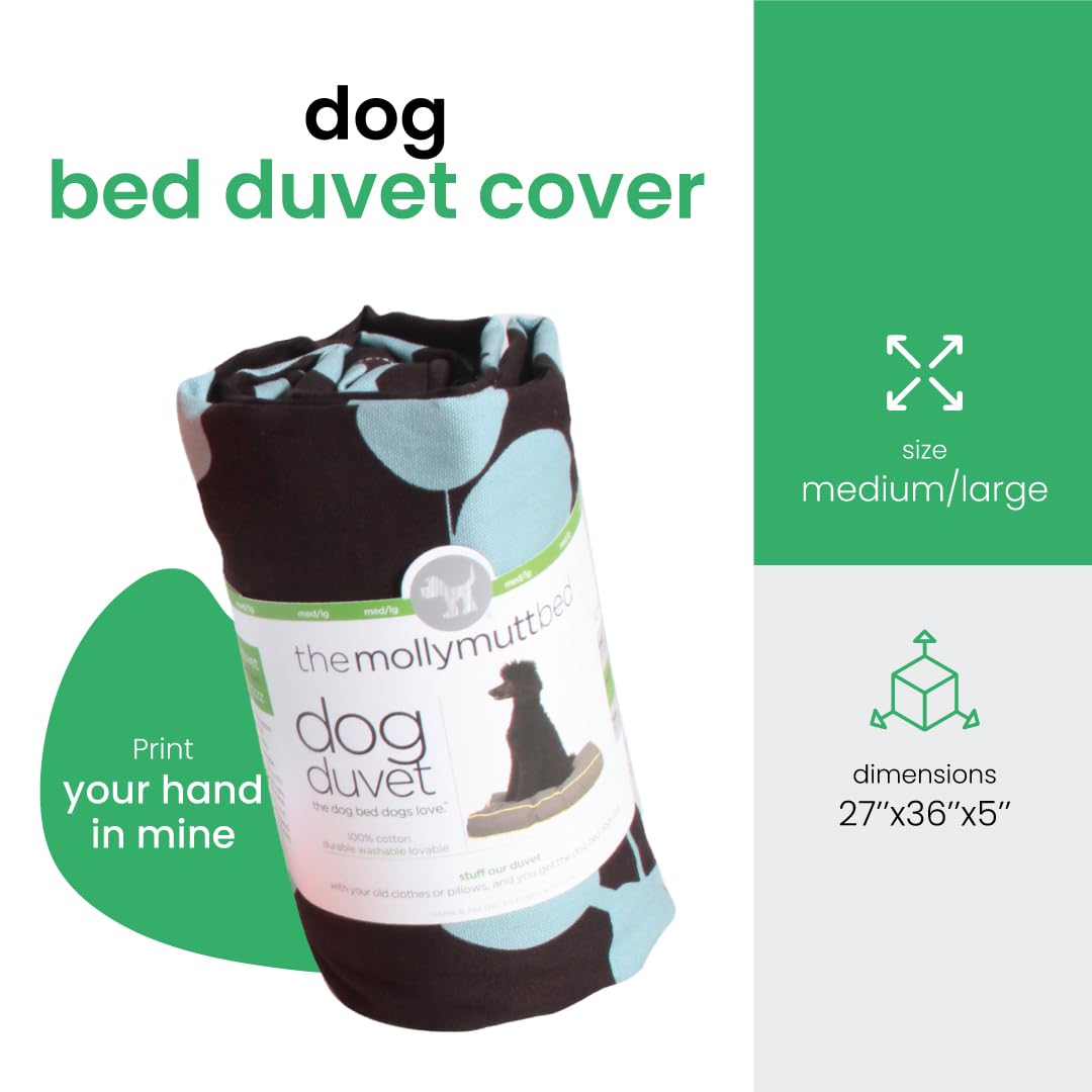 Molly Mutt Your Hand in Mine Dog Duvet, Medium/Large