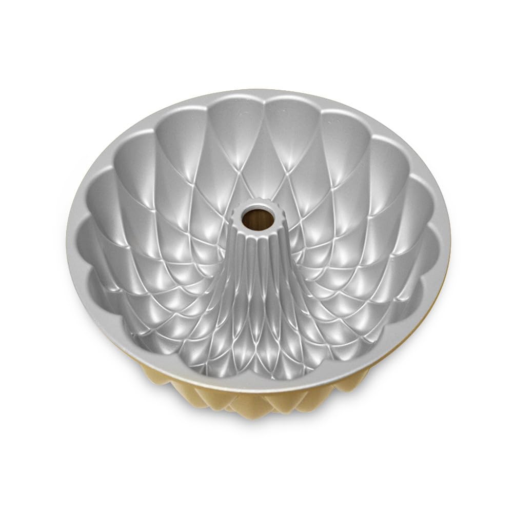 Nordic Ware Kaleidoscope Bundt, 10 Cup, Gold