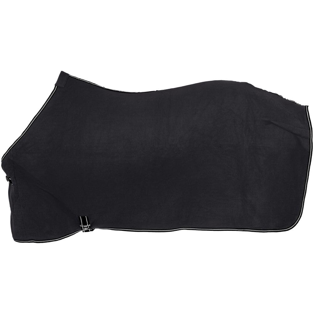 Tough 1 Soft Fleece Blanket Liner/Cooler - Black - Medium
