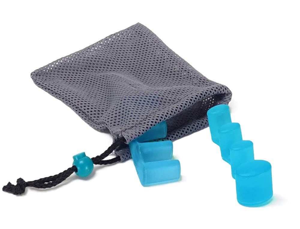 Joy-a-Toes Toe Spreaders, Toe Stretcher & Toe Spacers. ToePal For Yoga. Instant Relief for Toes, Bunion Relief, Hammer Toes , 1 pair - Small Blue