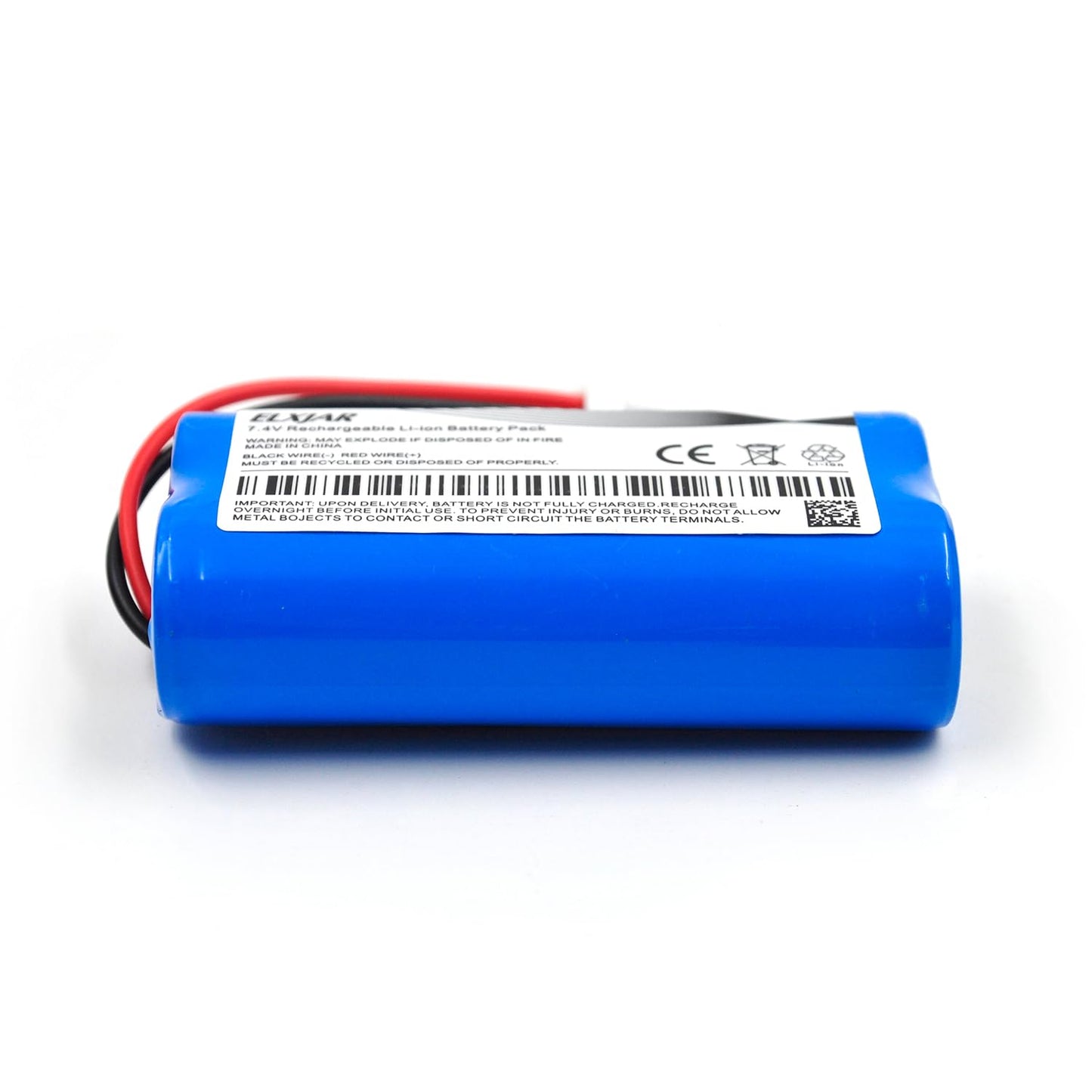 Coonyard (2-Pack) 7.4V 2600mAh Li-ion Replacement Battery for SurgiTel Eclipse EHL65 EHL-65 Odyssey Analog, fits 25458 OM0134 LED Headlights