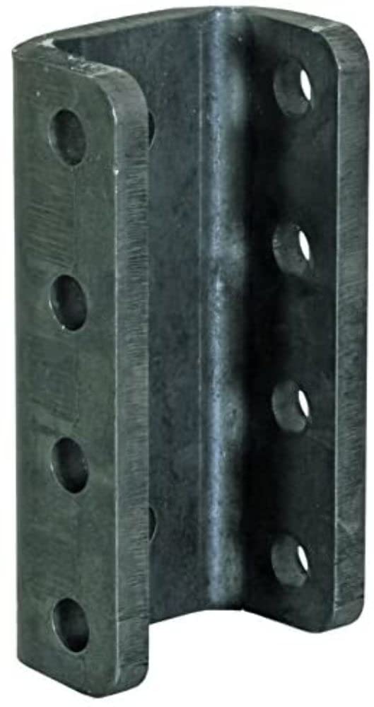 Buyers Products B9909 Heavy Duty Adjustable 3 Position Channel with Gussets, Used with B20143/0091550, 1/2" Formed Steel, Bolt and Nut Kit Sold Separately, Towing Accessories