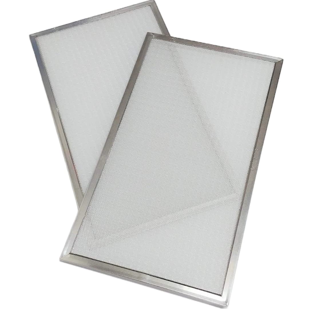 Fantech 402041 Washable Alu Mesh MERV 3 HRV/ERV Filter Kit - Size 8.5 x 15 Inches - Set of 2
