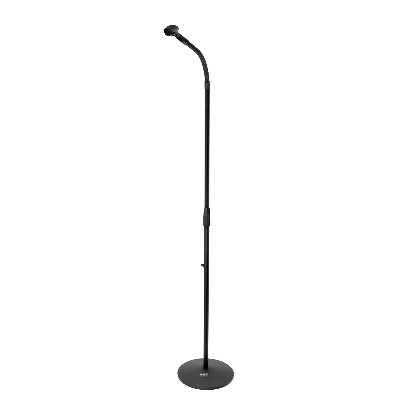 PylePro PMKS32 Universal Compact Base Microphone Stand with Adjustable and Pivotable Gooseneck