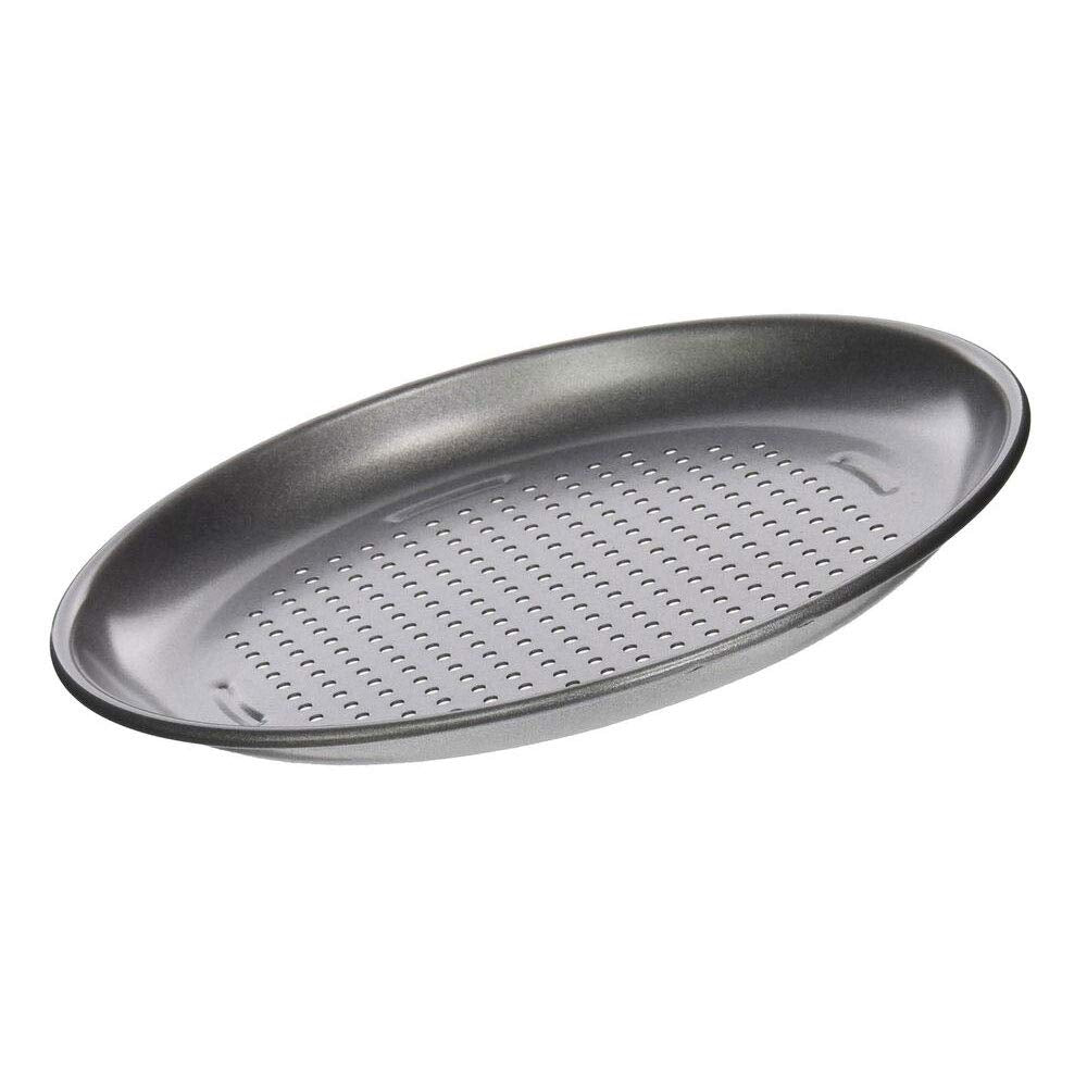 CUISINART CMBM-4PP 4 Piece Pizza Pan Set, Mini, Steel Gray