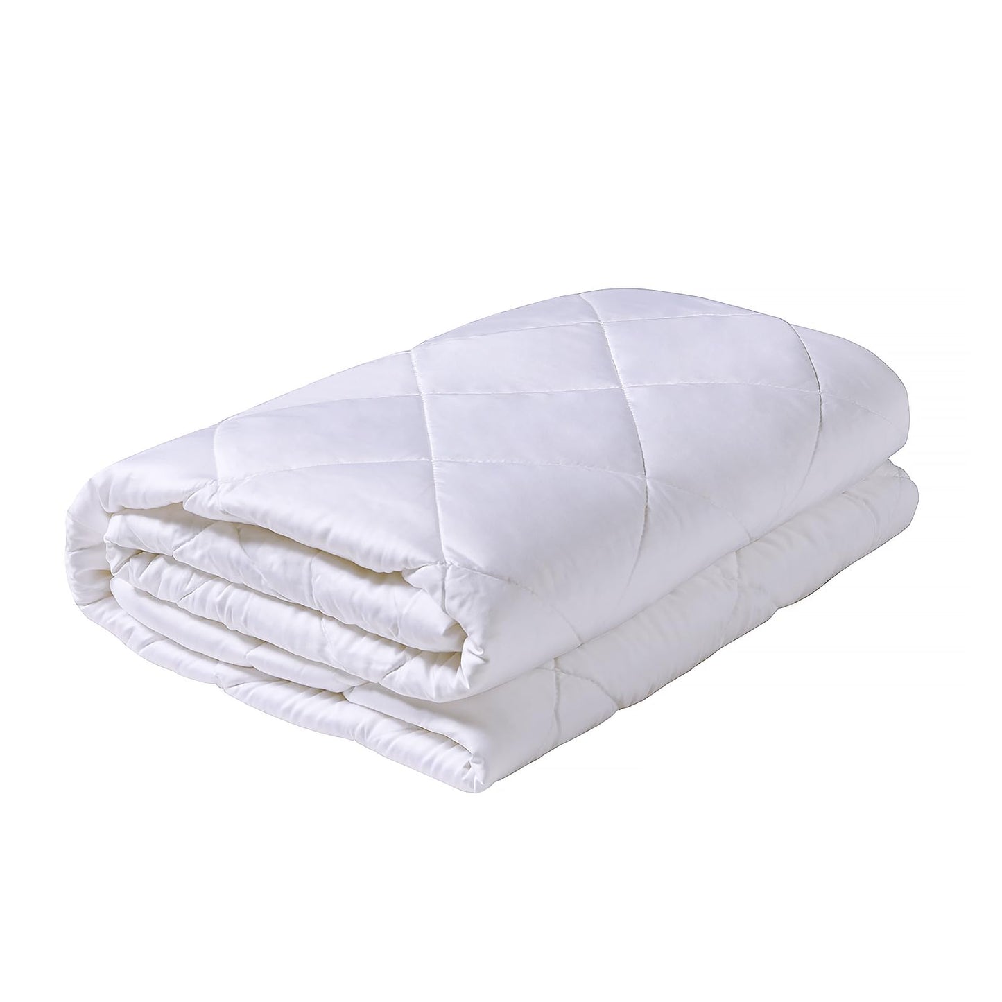 LAVANCE 100% Viscose Made from Bamboo Comforter King Size Lightweight Silky Down Alternative Duvet Insert Soft All Season Comforter - White, 90x106 Inches