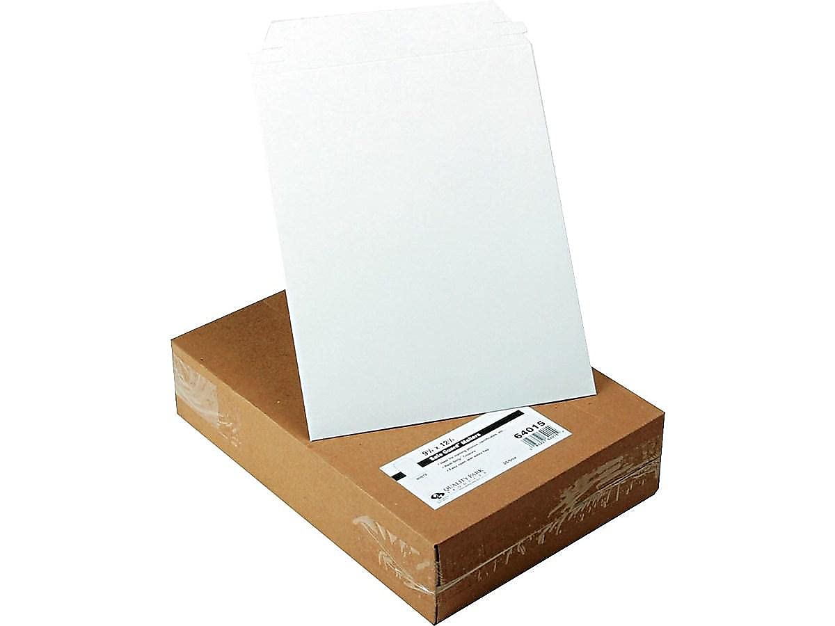 Quality Park Photo/Document Mailers, Extra-Rigid Fiberboard, 9.75 X 12.5-Inch, Box of 25 (64015)