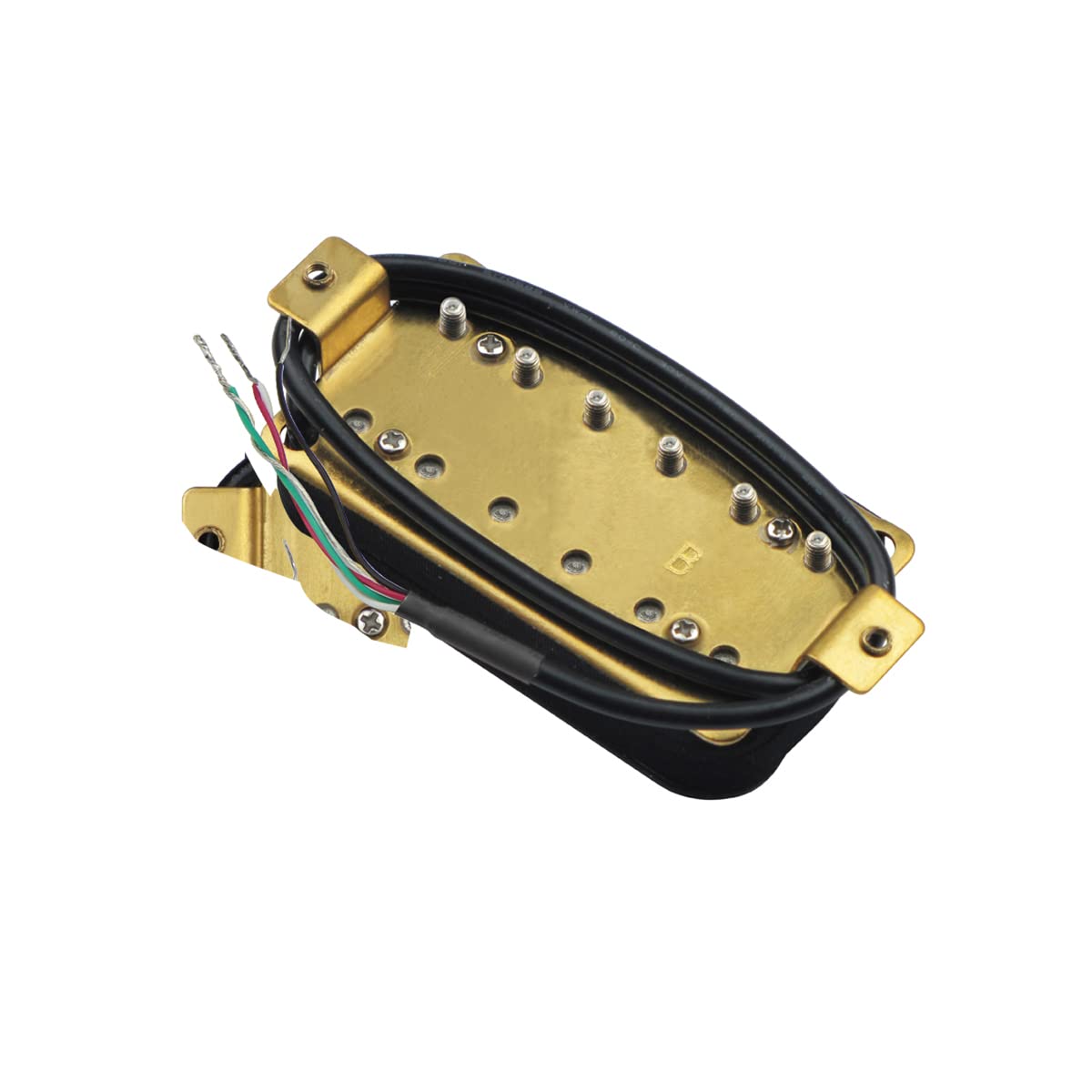 FLEOR Electric Guitar Humbucker Pickups Ceramic Double Coil Guitar Bridge Pickup & Neck Pickups Set-Zebra