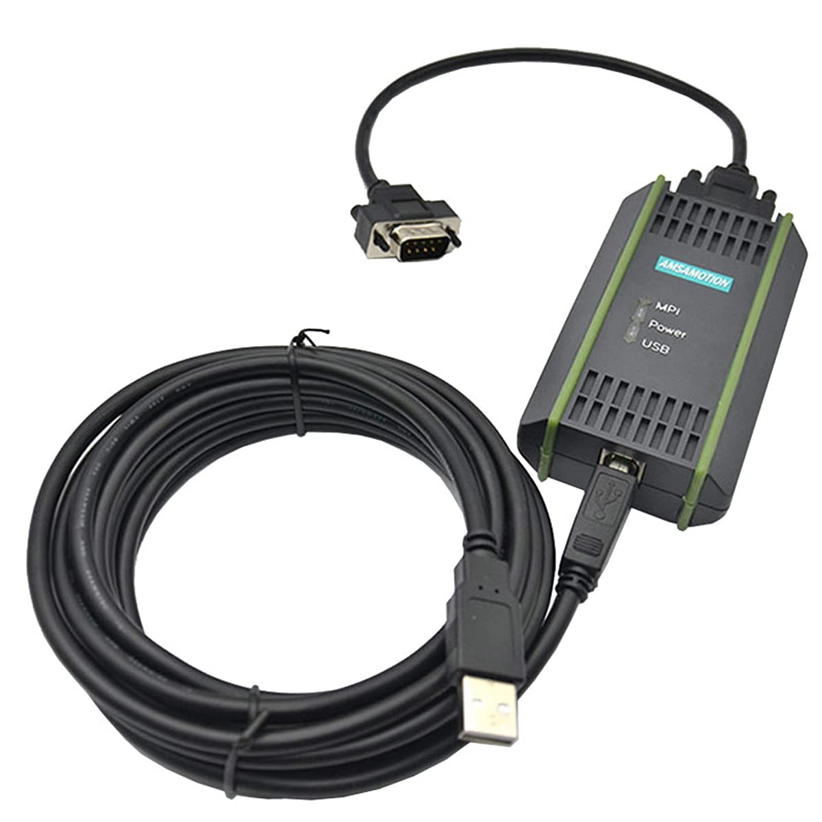 MIFXIN PLC Cable Compatible with Siemens S7 200/300/400 6ES7 972-0CB20-0XA0 USB-MPI+ PC USB-PPI