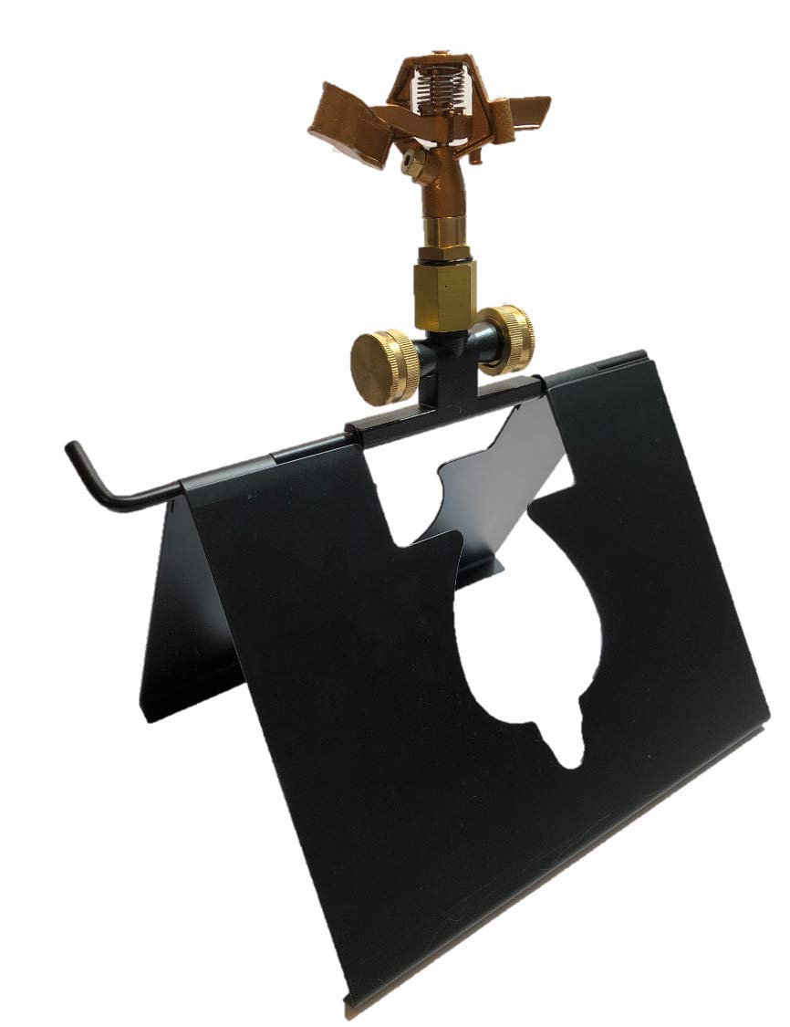 Rooftop Sprinkler for Wildfire Embers +3300 Sq. Ft. Cover 3/4in U. S. Connection