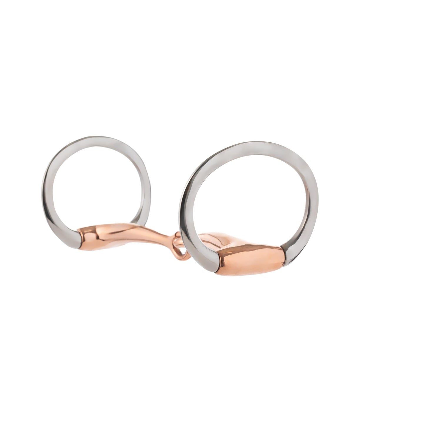 Weaver Leather Eggbutt Snaffle Bit, Stainless Steel, 5-1/2"