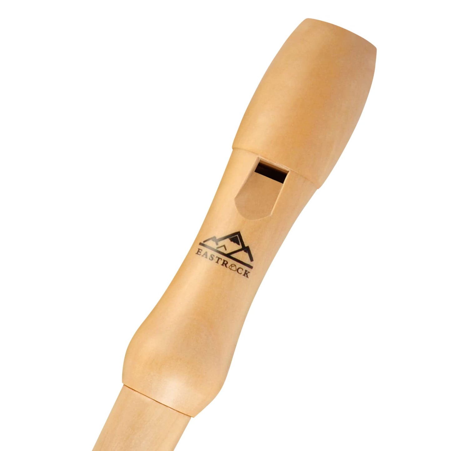 Eastrock Recorder Instrument for Adults Soprano Recorder Baroque Maple Wood C Key 2 Piece Recorder With Hard Case