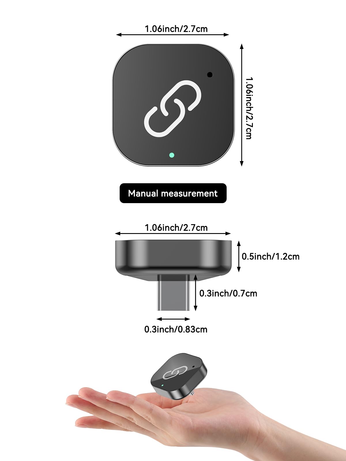2026 Wireless CarPlay Apapter USB C, Plug & Play Auto-Connect, Compatible with Vehicles from 2016 with Series CarPlay/Android Car, 5G/2.4G Dual-Band WiFi, Stable Car Play Android Auto Dongle