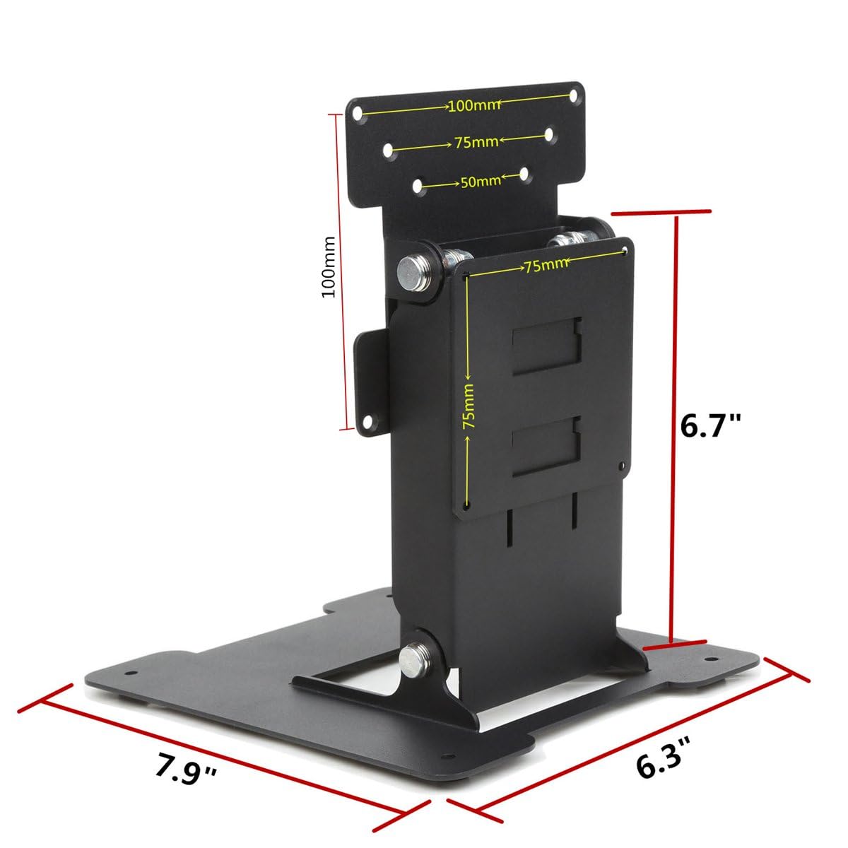 Wearson All in One LCD Touch Monitor and PC Stand - Heavy Duty Metal with VESA Hole 75x75mm & 100x100mm