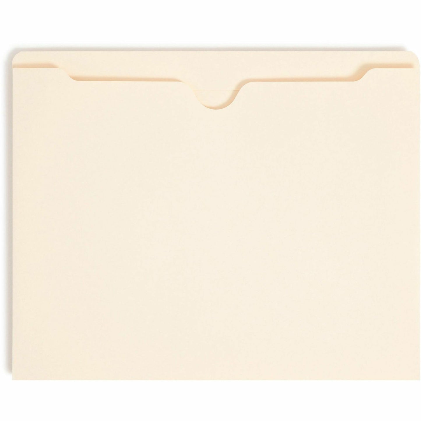 Smead File Jackets, 50-Pack, Letter Size, Straight-Cut Reinforced Tab, 2-Inch Expansion, Manila, Secure Closed-Side Filing for Home Office, School and Business Document Transport