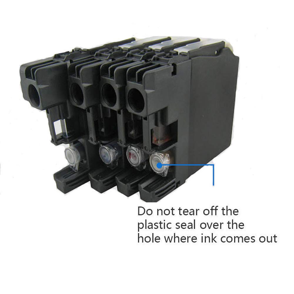 HGZ 12 Pack LC103XL Compatible Ink Cartridge Replacement for LC103 LC103XL Color Ink Cartridge for MFC J870DW J450DW J470DW J650DW J4410DW J4510DW J4710DW J6720 (4 Cyan, 4 Magenta, 4 Yellow)