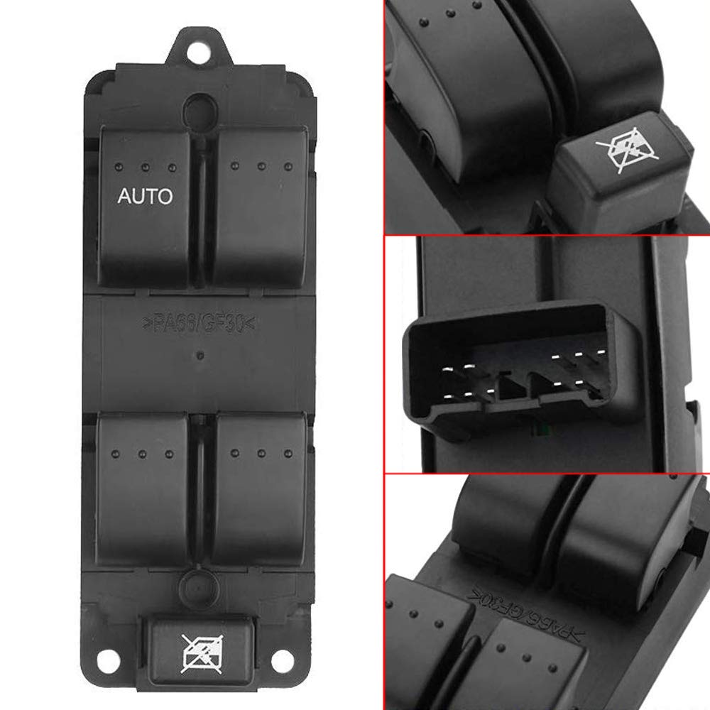 Driver Side Power Window Switch BN8F66350A for 2004-2009 Mazda 3, 2009 Mazda 3 Sport,BN8F66350