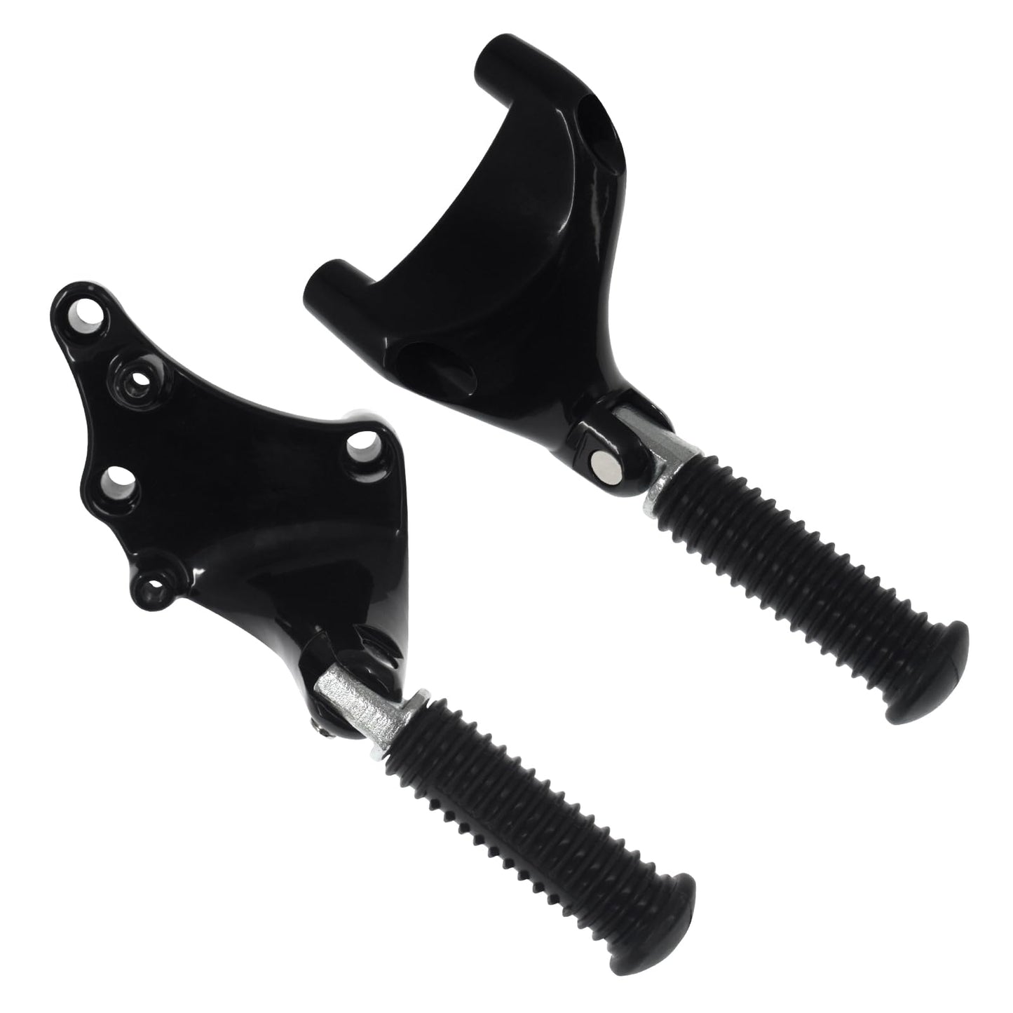HDBUBALUS Motorcycle Rear Passenger Foot Pegs Footpegs Foot Rests Pedal & Mount Fit for Harley Sportster Iron XL 883 1200 Forty Eight Seventy Two 2014-2022