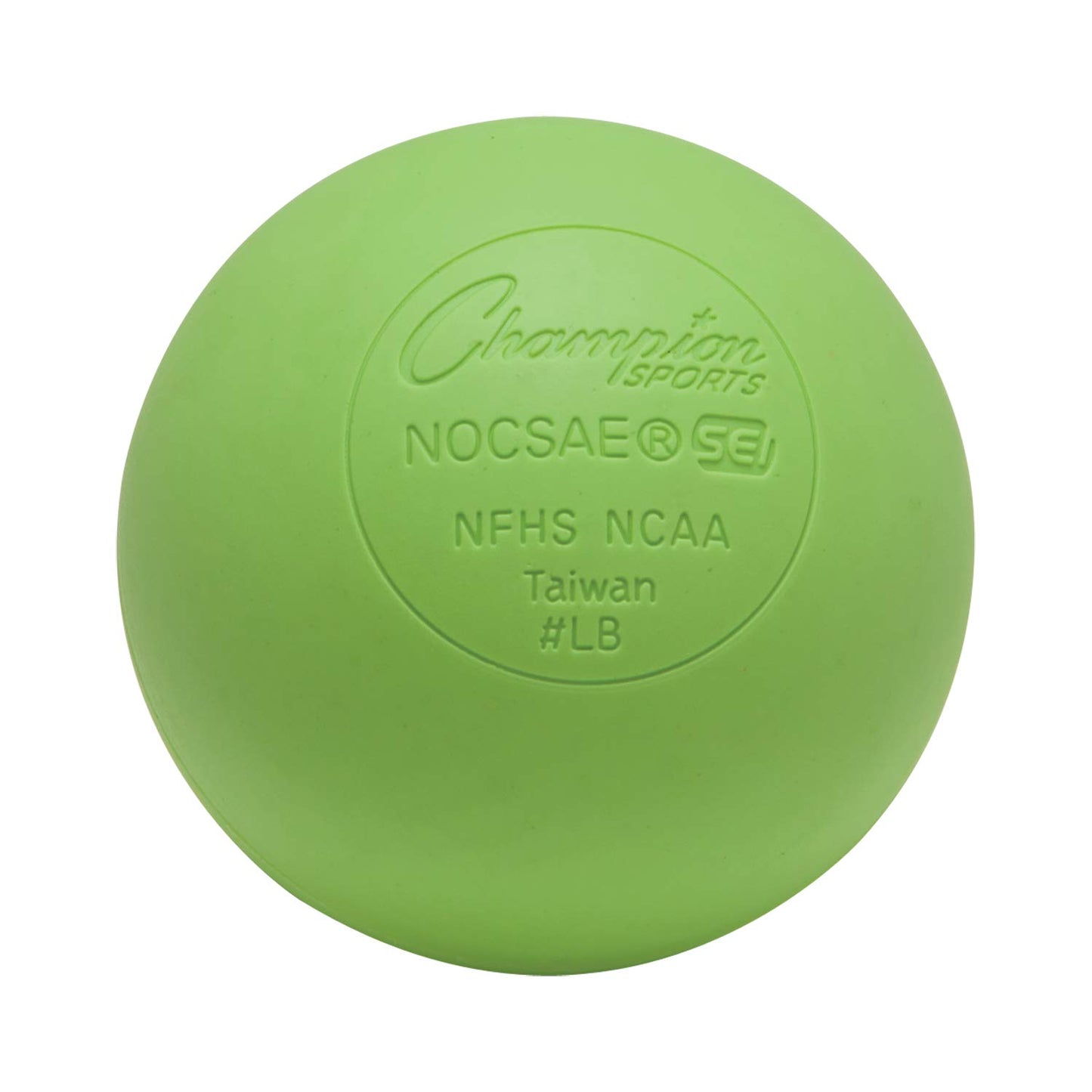 Champion Sports Official Lacrosse Balls (Green, Pack of 12)