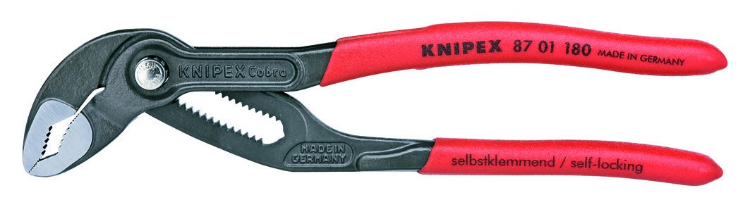 2 Pc Cobra Pliers Set (87 01 180 & 87 01 250)