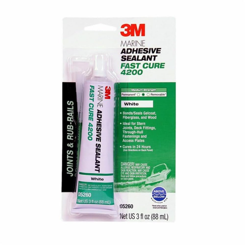 3M 05260 Marine Adhesive/Sealant Fast Cure 4200
