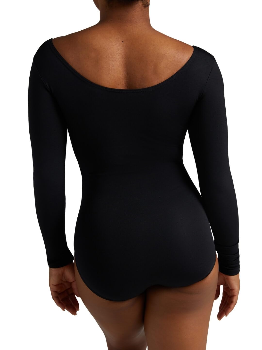 Capezio Team Basic Women's Long Sleeve Leotard, Black, X-Large