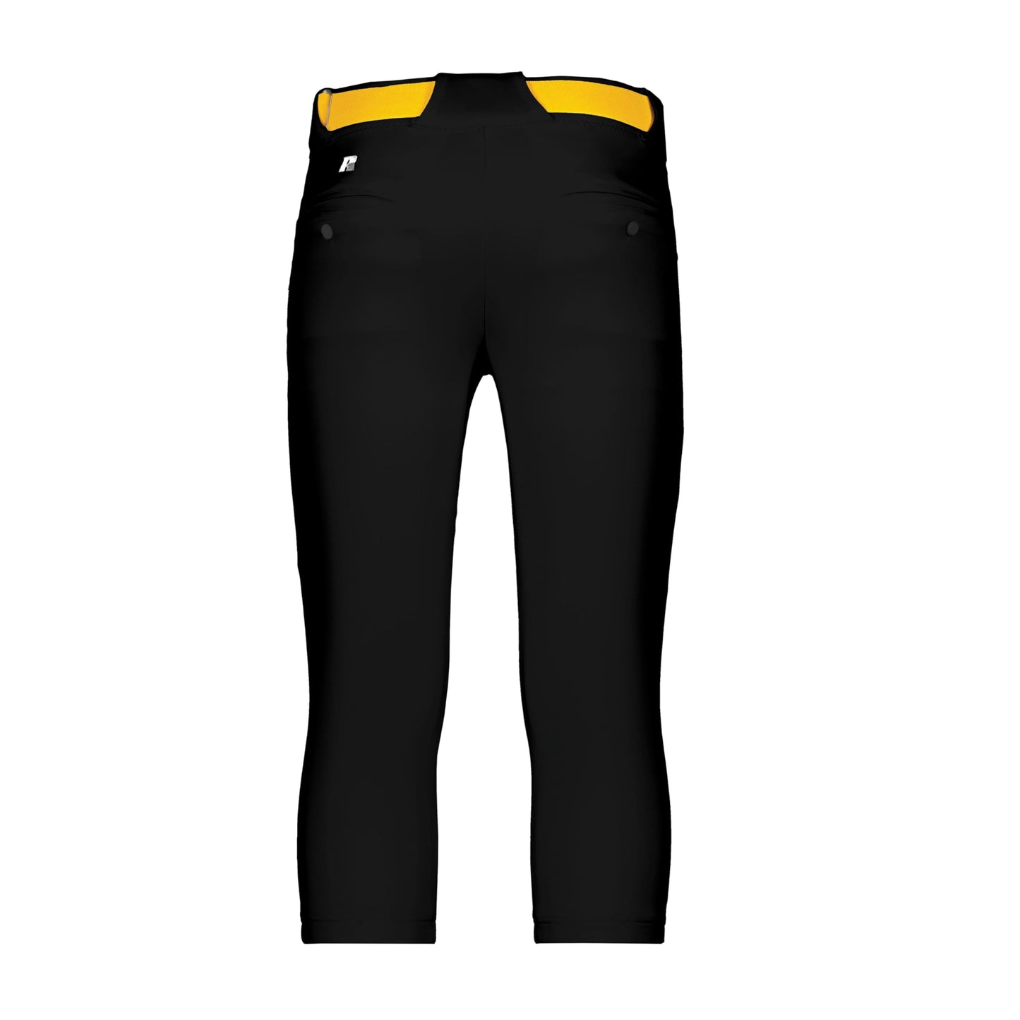 Russell Athletic Women's Ladies Flexstretch Softball Pant with Belt Loops, Black, Large
