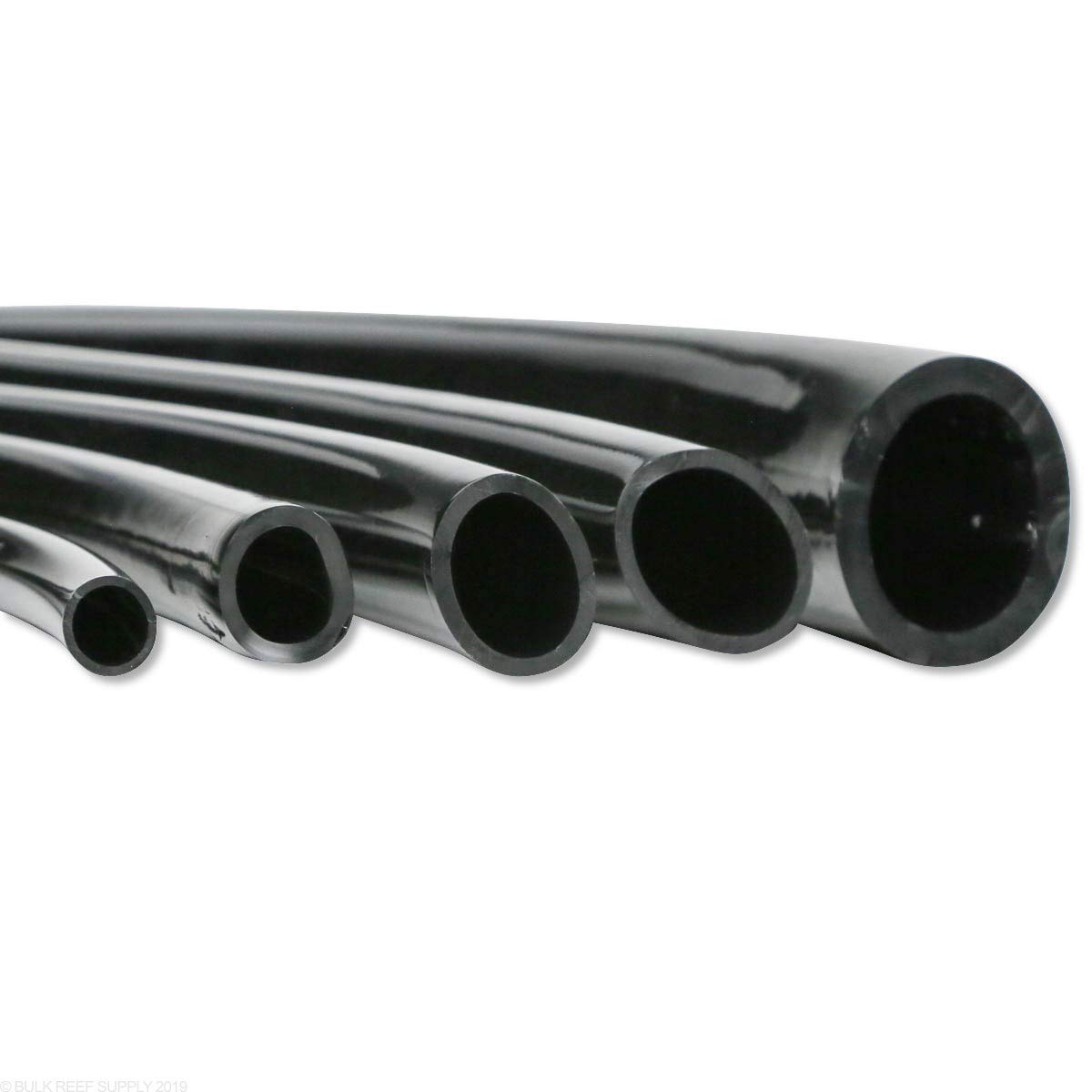 HydroMaxx 1402012050 Flexible PVC Black Vinyl Tubing. BPA Free and Non Toxic, 1/2" ID x 5/8" OD x 100'